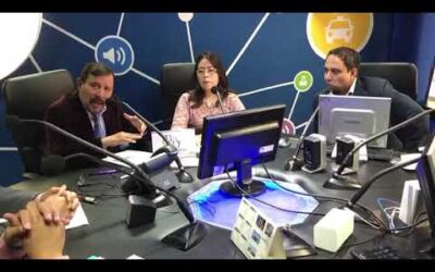 Debut como conductor invitado, programa de radio Luz para tu Salud