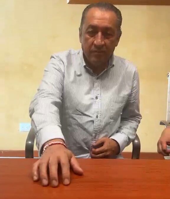 Paciente con lesión de rodilla izquierda afectando a menisco medial